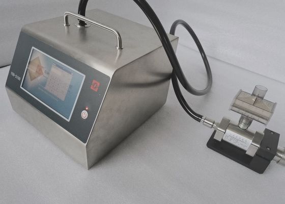 comprar Seis contadores portáteis 100LPM da partícula de ar dos canais com construído na impressora térmica online manufacture