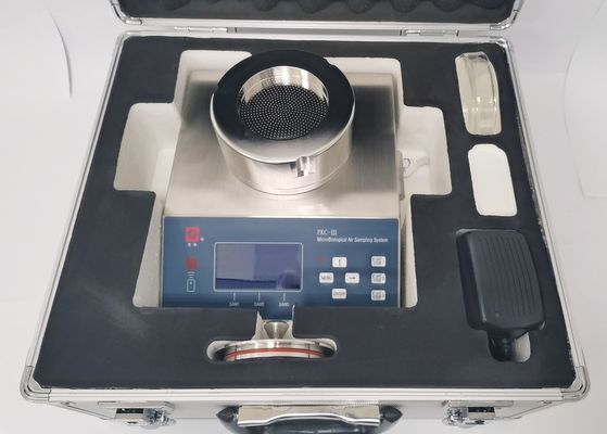 Bom preço. Demonstrador biológico FKC-III do ar do instrumento microbiano do laboratório on-line