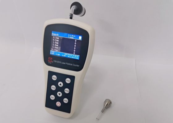 Bom preço. Contador Handheld 0.1CFM da partícula de ar da sala de limpeza para o instrumento do laboratório on-line