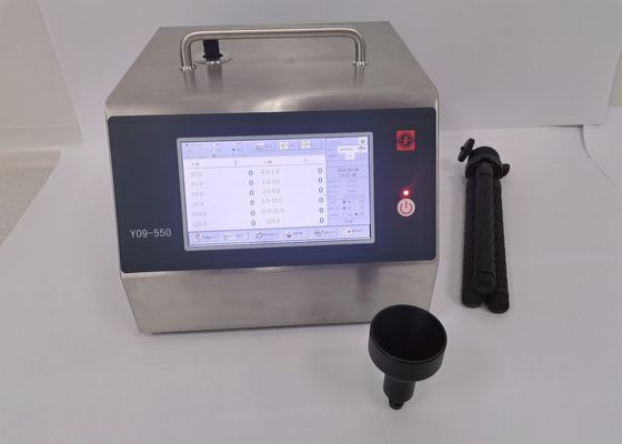 Bom preço. Contador eletrônico 50LPM da partícula da sala de limpeza alta da sensibilidade 0.5um on-line