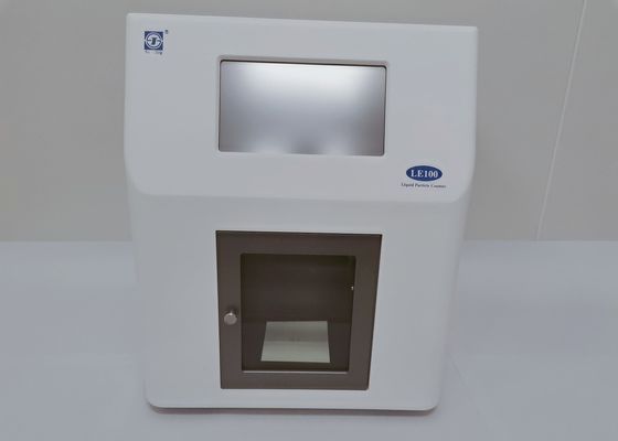 7 contador do painel LCD 100μM Cleanroom Liquid Particle da polegada na fábrica de Pharma