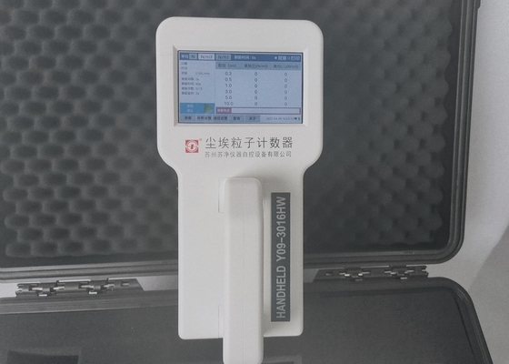 Bom preço. Contador Handheld da partícula da poeira para a sala de limpeza 2.83L/Min Flow Rate on-line